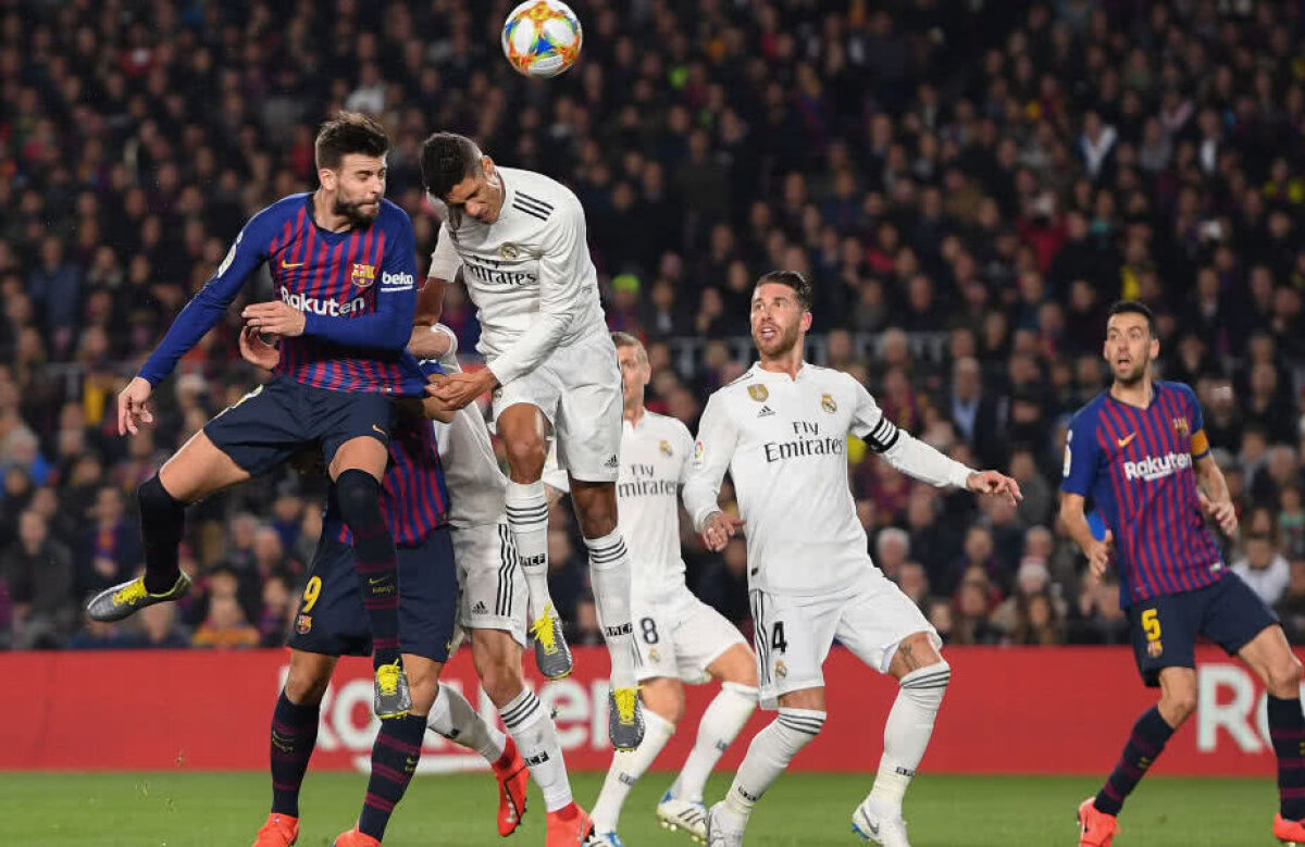 BARCELONA - REAL MADRID 1-1 // Remiză în El Clasico! Calificarea în finală rămâne deschisă pentru returul din 27 februarie 