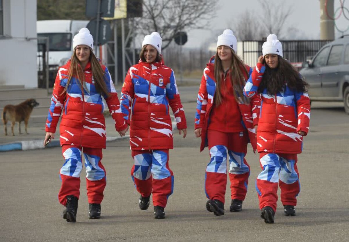 FOTE 2019 // FOTO Costume de circ » Sportivii români de la FOTE au primit echipamente supradimensionate: „Mai pun un pantalon pe dedesubt, că sunt -10°”