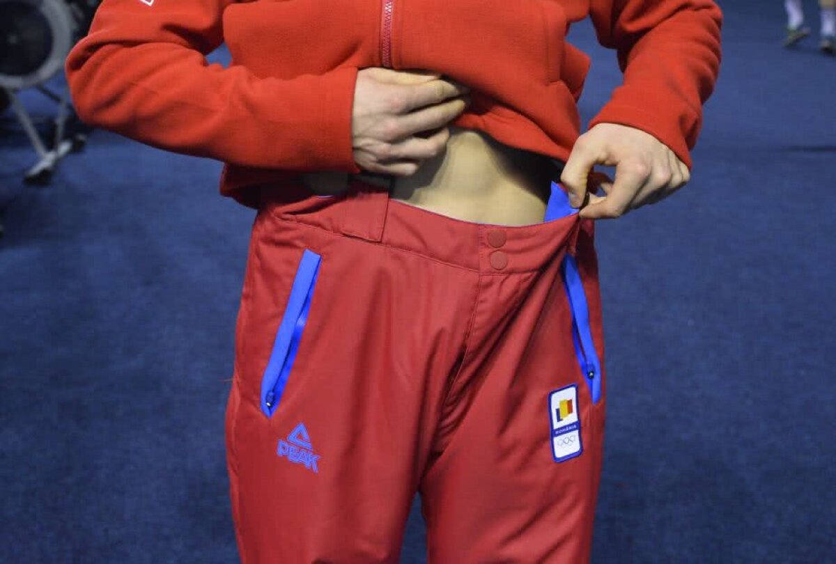 FOTE 2019 // FOTO Costume de circ » Sportivii români de la FOTE au primit echipamente supradimensionate: „Mai pun un pantalon pe dedesubt, că sunt -10°”