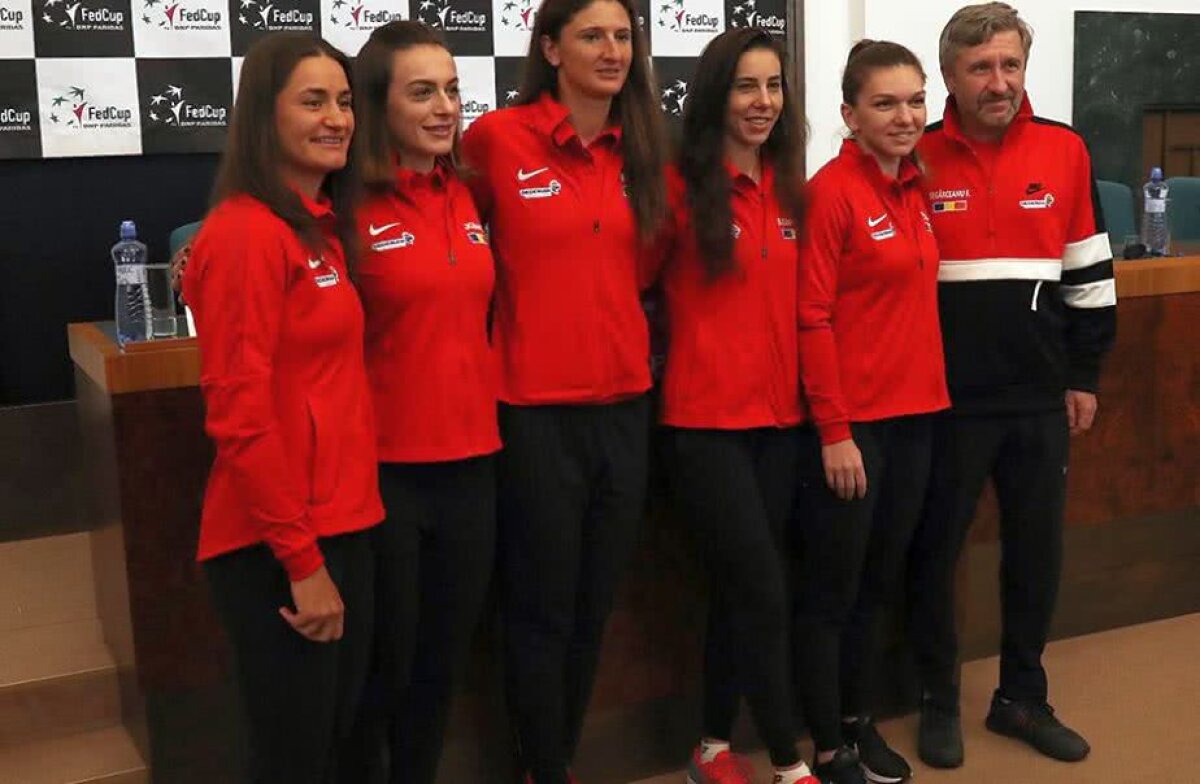 CEHIA - ROMÂNIA LA FED CUP // FOTO România a dat lovitura înainte de meciul cu Cehia din Fed Cup » Cum au apărut tenismenele noastre