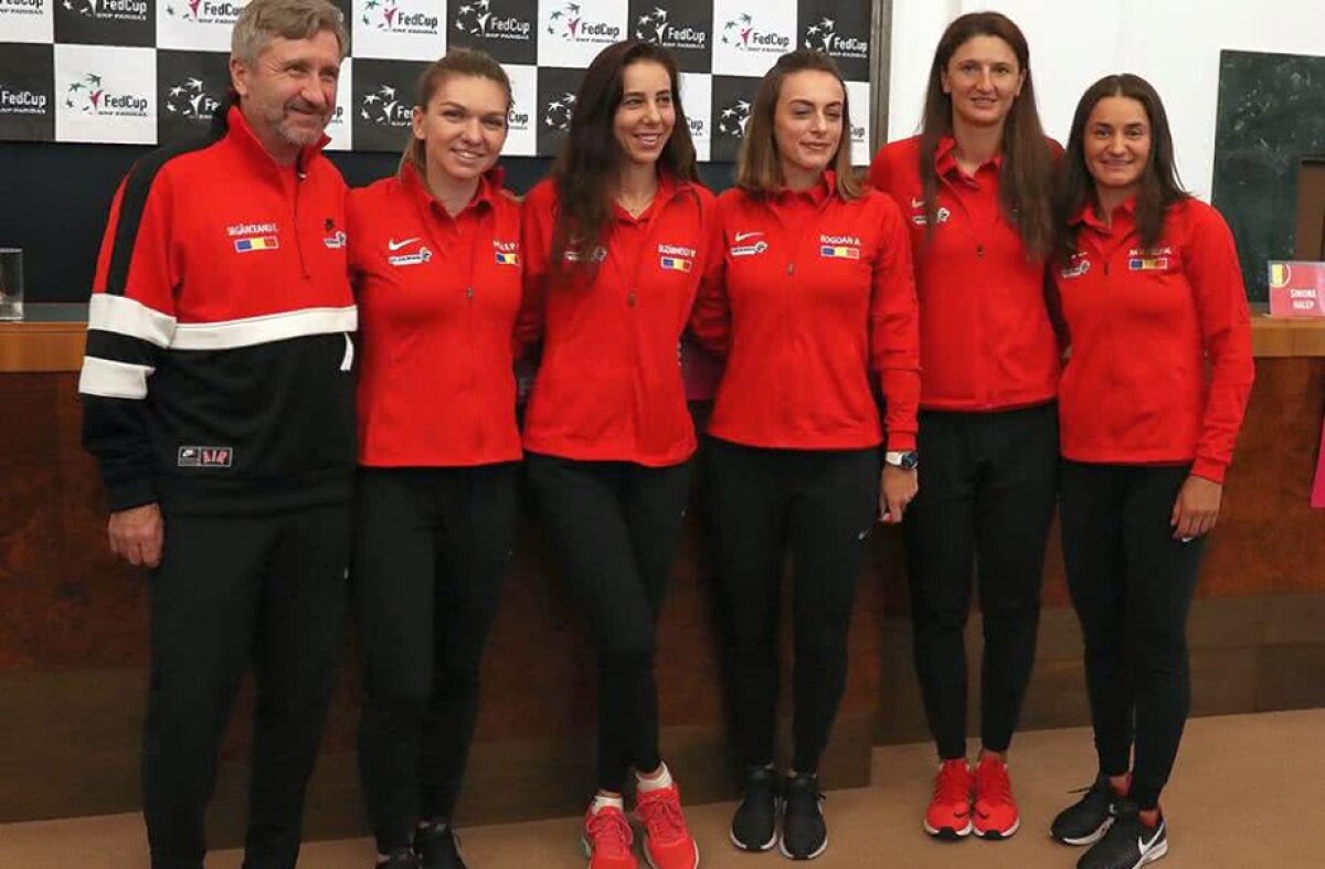 CEHIA - ROMÂNIA LA FED CUP // FOTO România a dat lovitura înainte de meciul cu Cehia din Fed Cup » Cum au apărut tenismenele noastre