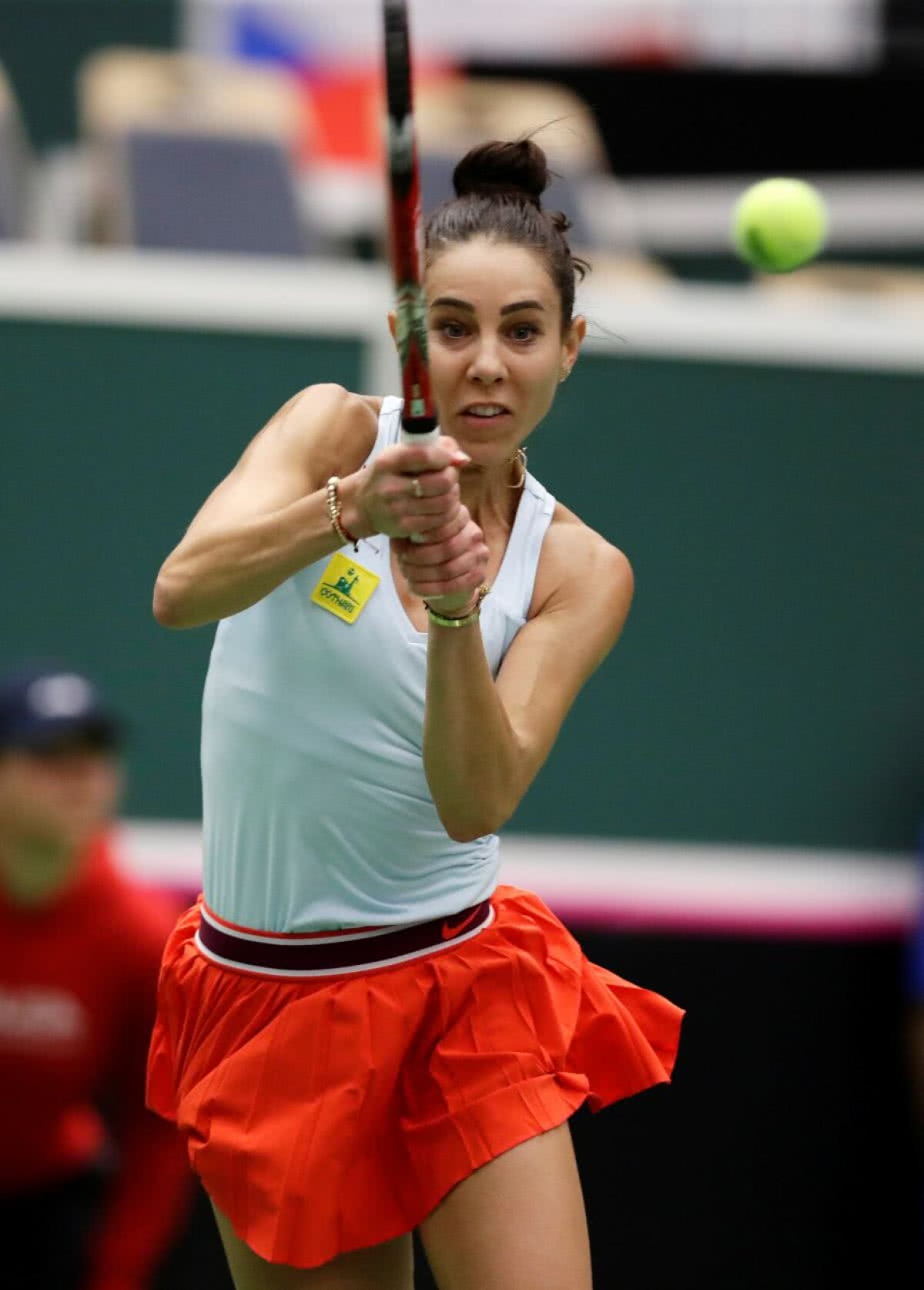 CEHIA - ROMÂNIA, FED CUP // VIDEO+FOTO » Simona Halep, victorie categorică în fața Katerinei Siniakova! România și Cehia sunt la egalitate după prima zi a confruntării din Fed Cup