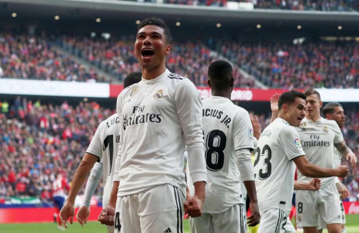 ATLETICO MADRID - REAL MADRID 1-3 // Dezlănțuiți! Real Madrid o răpune pe Atletico după un meci FABULOS! „Galacticii” urcă pe locul 2 și pun presiune pe liderul Barcelona