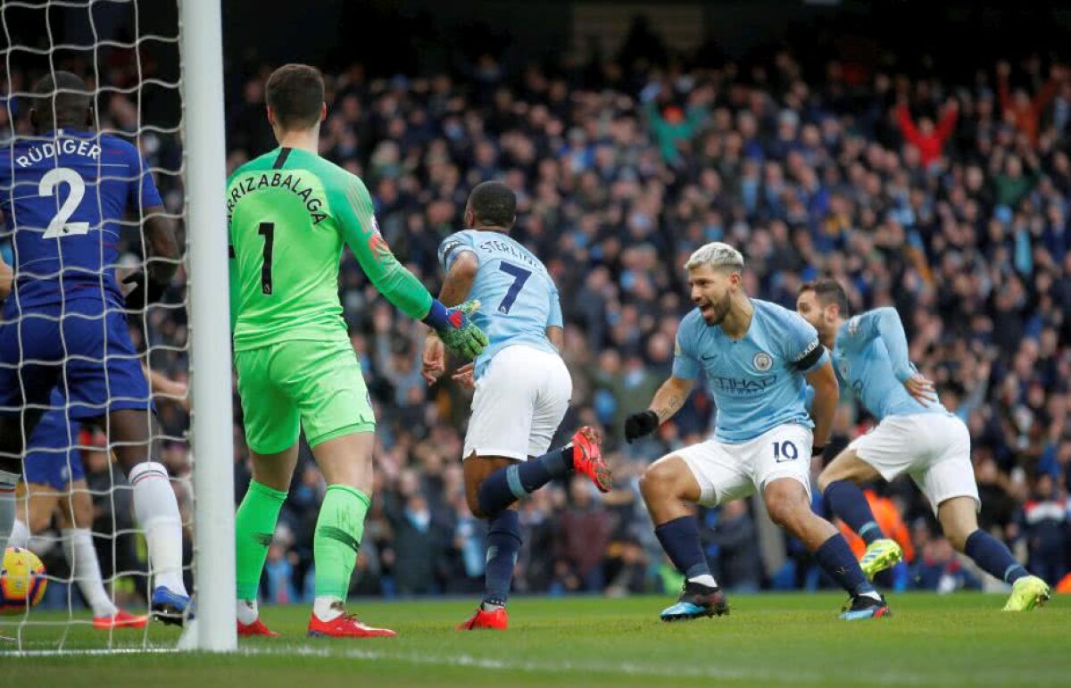 MANCHESTER CITY - CHELSEA 6-0 // VIDEO + FOTO Pep Guardiola, victorie ZDROBITOARE în derby! City, lider provizoriu în Premier League