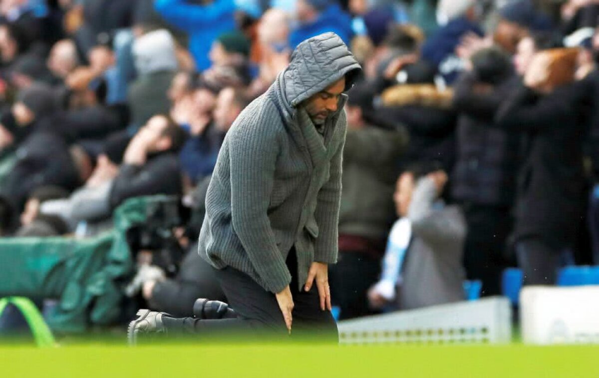 MANCHESTER CITY - CHELSEA // FOTO Reacție ANTOLOGICĂ a lui Guardiola la gafa uriașă a lui Aguero!