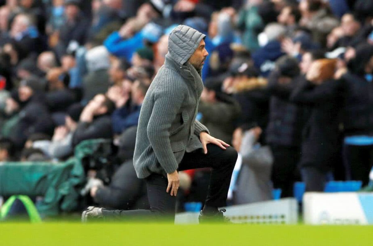 MANCHESTER CITY - CHELSEA // FOTO Reacție ANTOLOGICĂ a lui Guardiola la gafa uriașă a lui Aguero!