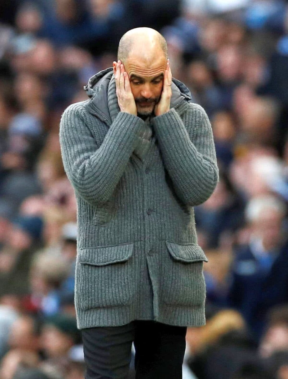 MANCHESTER CITY - CHELSEA // FOTO Reacție ANTOLOGICĂ a lui Guardiola la gafa uriașă a lui Aguero!