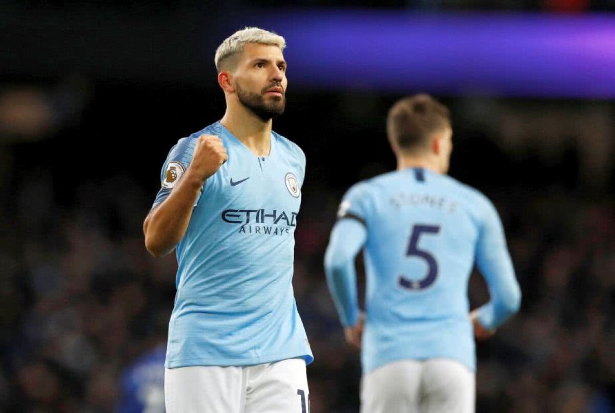 MANCHESTER CITY - CHELSEA 6-0 // FOTO Kun Aguero, „victima” lui Mike Dean » Farsa făcută la finalul meciului + recordul lui Shearer, egalat!