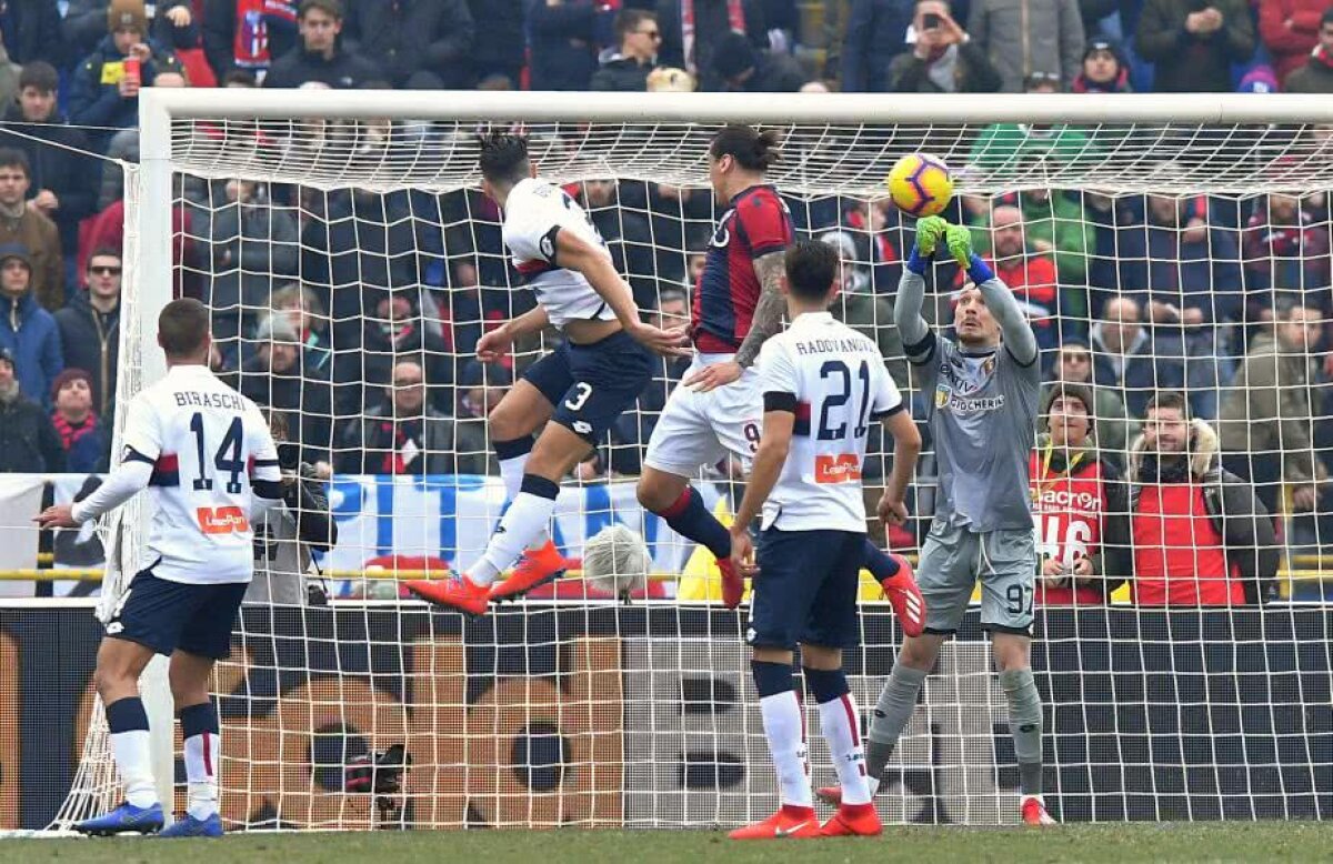 Bologna - Genoa 1-1 // Lăudat chiar și când greșește: ”Bravo, Radu! O zi începută de nota 4 și încheiată de 10”