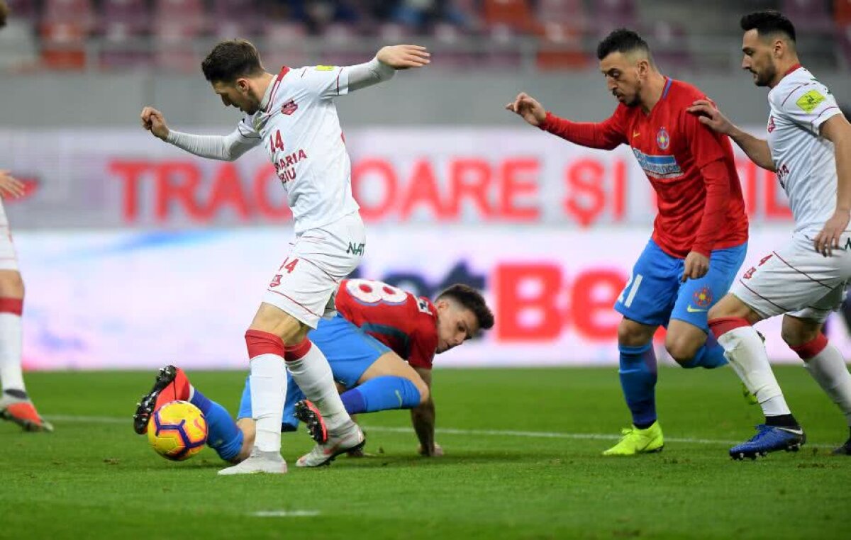 FCSB - HERMANNSTADT 3-0 // VIDEO+FOTO Show cu Hermannstadt » FCSB se impune cu 3-0 și se apropie la 3 puncte de CFR Cluj! Cum arată clasamentul