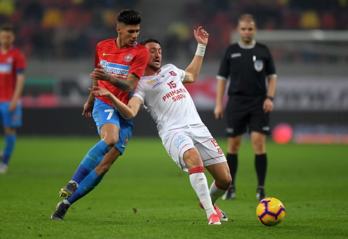 FCSB - HERMANNSTADT 3-0 // VIDEO+FOTO Show cu Hermannstadt » FCSB se impune cu 3-0 și se apropie la 3 puncte de CFR Cluj! Cum arată clasamentul