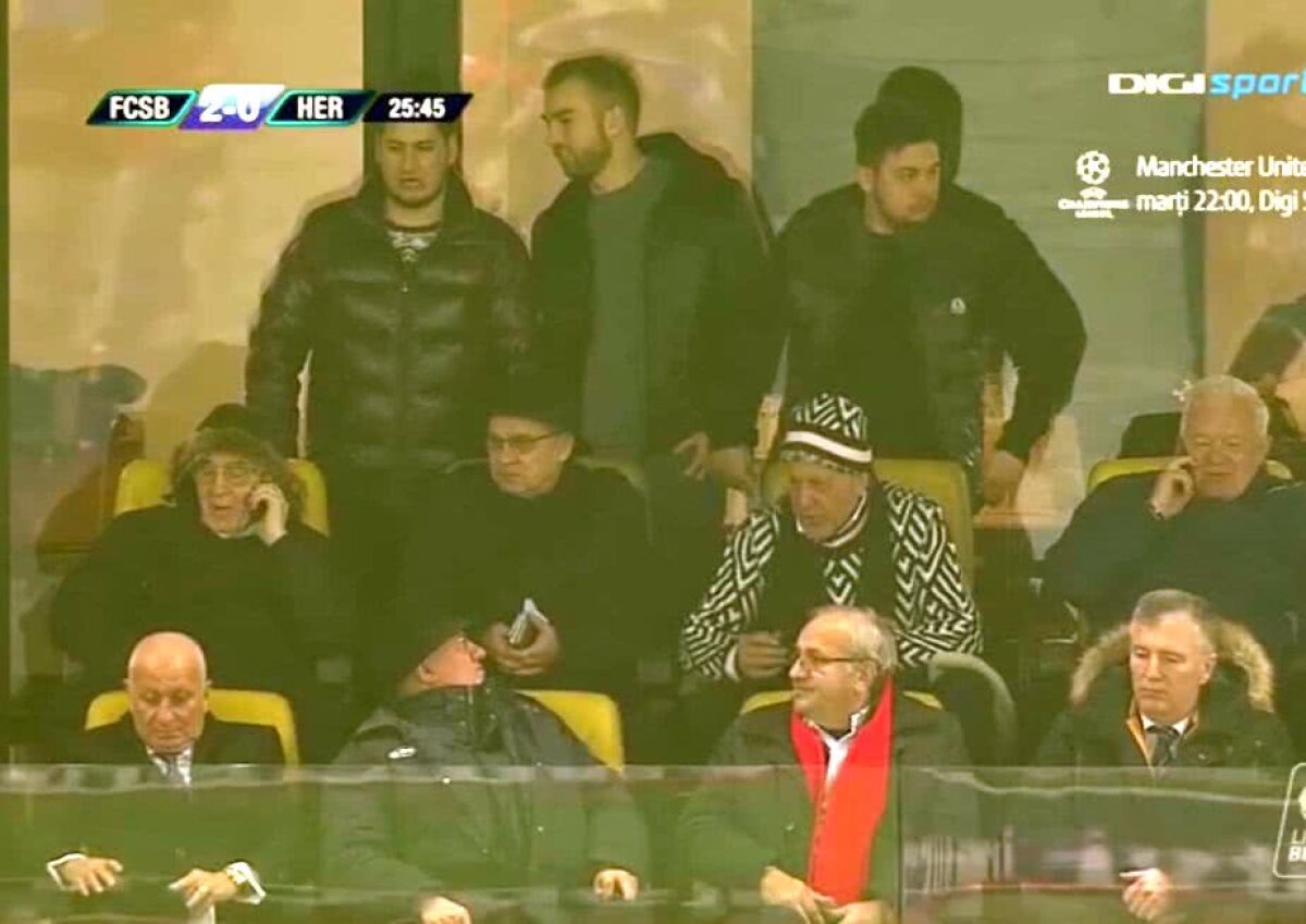 FCSB - HERMANNSTADT // FOTO Ilie Năstase a atras toate privirile pe Arena Națională! Vestimentația nonconformistă cu care a apărut