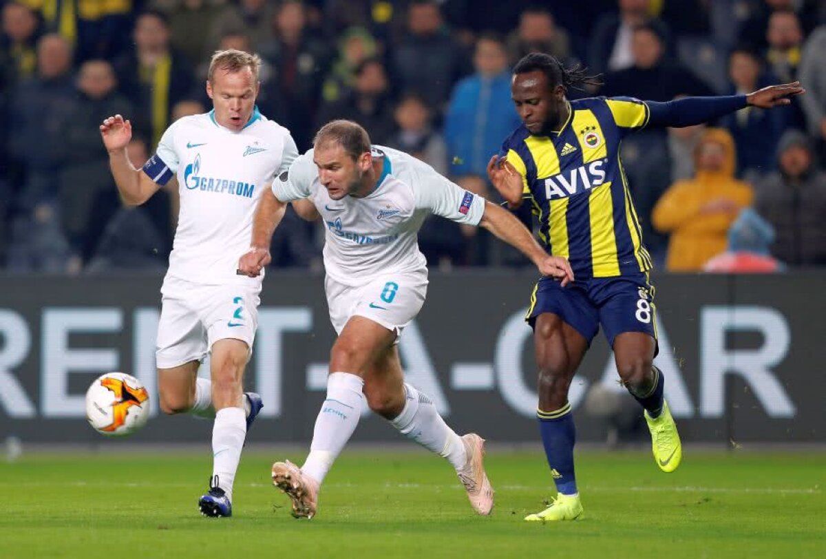 FENERBAHCE - ZENIT // GALERIE FOTO Prima surpriză în Europa League! Fenerbahce o bate pe Zenit și face un pas mare spre calificare 