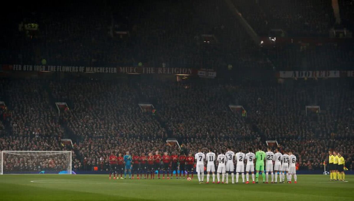 LIGA CAMPIONILOR // Moment de reculegere în memoria lui Emiliano Sala » Imagini emoționante pe „Old Trafford” și Stadio Olimpico