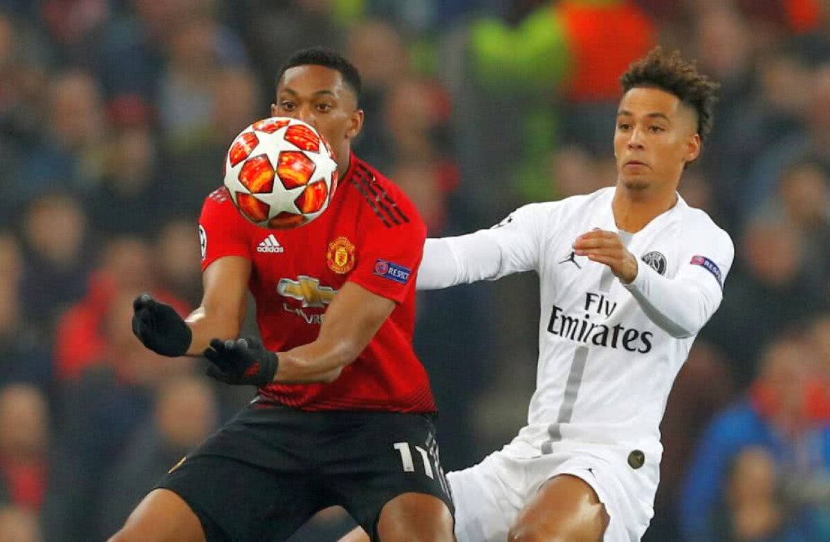 LIGA CAMPIONILOR // United răpusă de PSG și fără Pogba la retur! La Roma s-a născut un nou erou