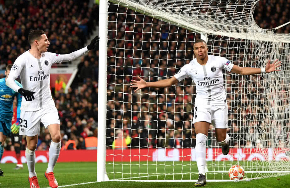 LIGA CAMPIONILOR // United răpusă de PSG și fără Pogba la retur! La Roma s-a născut un nou erou