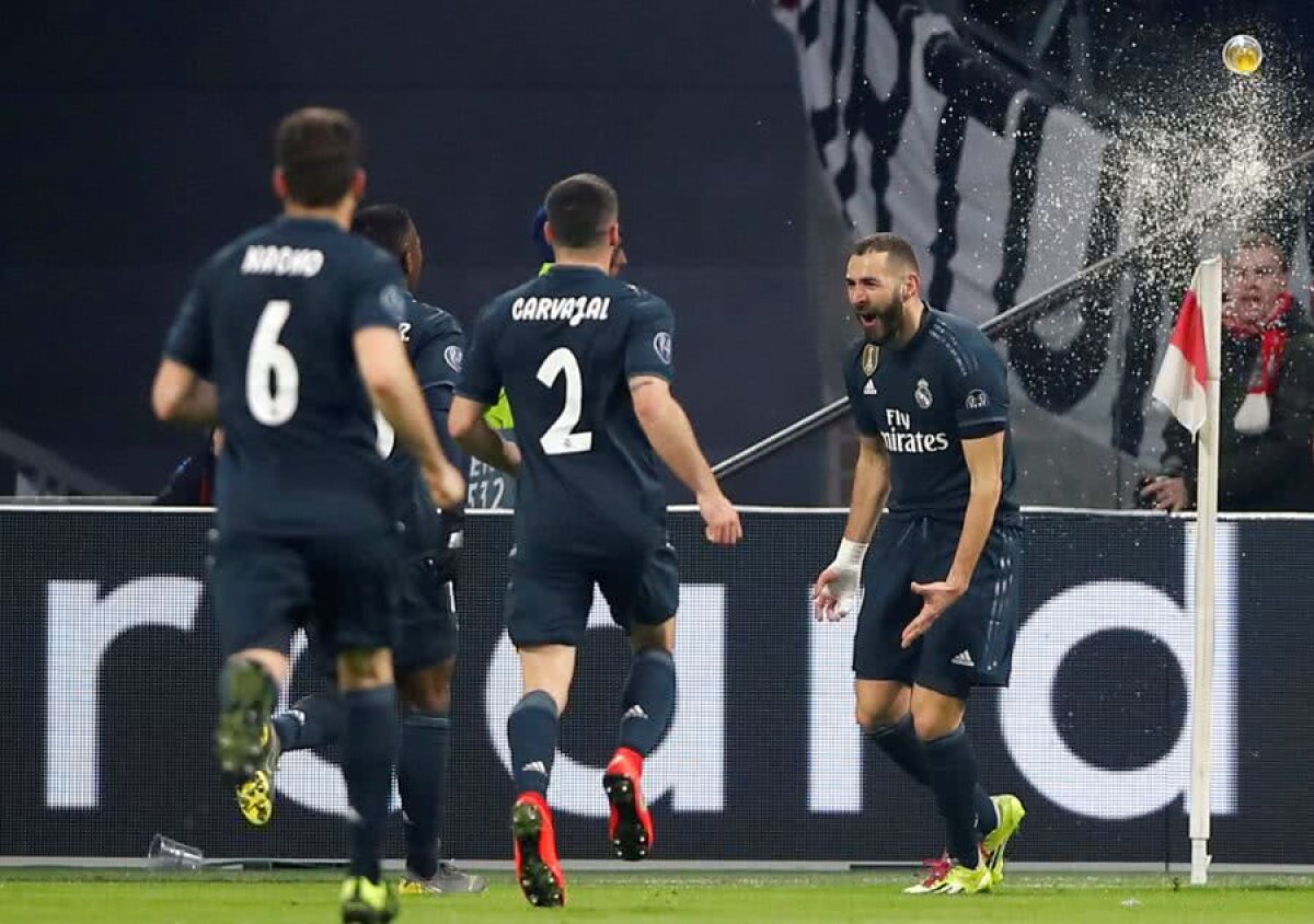 LIGA CAMPIONILOR // VIDEO+FOTO Real Madrid, victorie contestată în fața lui Ajax! Dortmund, fără speranțe contra lui Tottenham