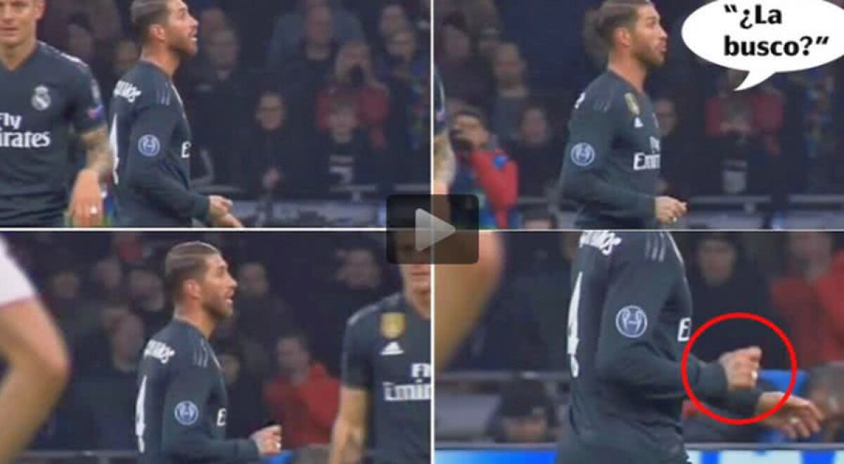 AJAX - REAL MADRID 1-2 // UPDATE Sergio Ramos, ce gafă! Starul lui Real Madrid și-a dat seama că va fi suspendat de UEFA și a reacționat pe Twitter