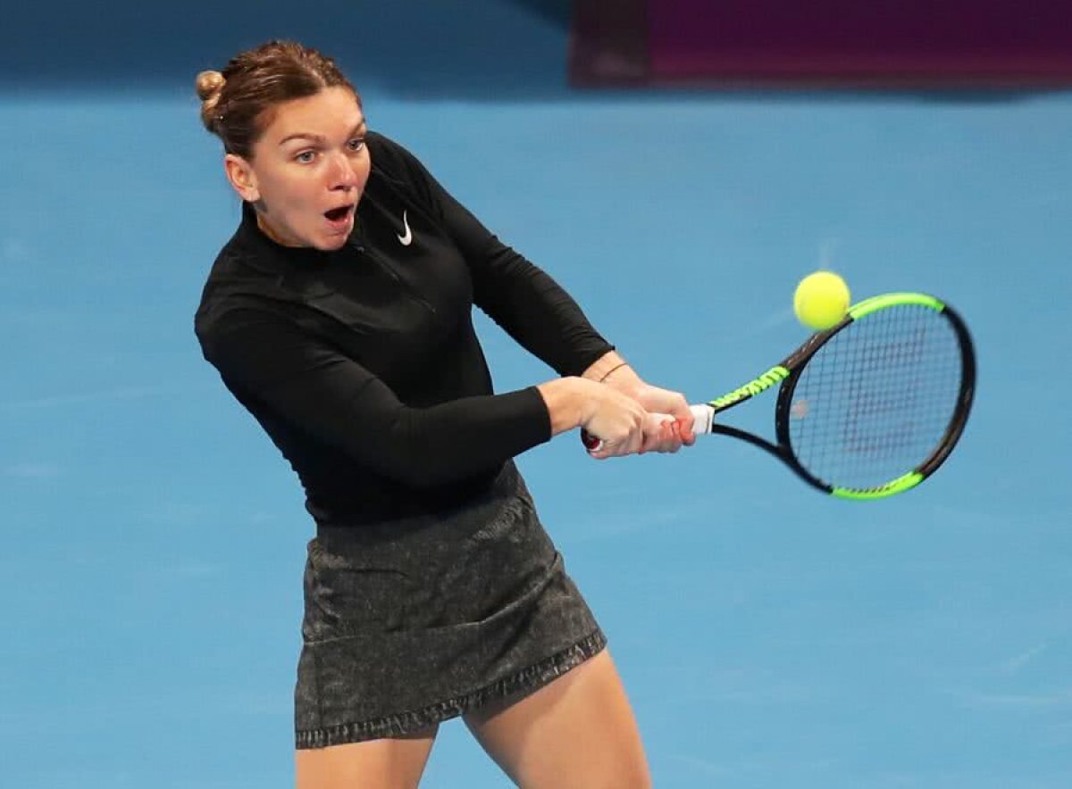 SIMONA HALEP - JULIA GOERGES // VIDEO + FOTO Halep e în semifinale la Doha! Nervi de oțel în tie-break-ul setului secund » Când o înfruntă pe Svitolina