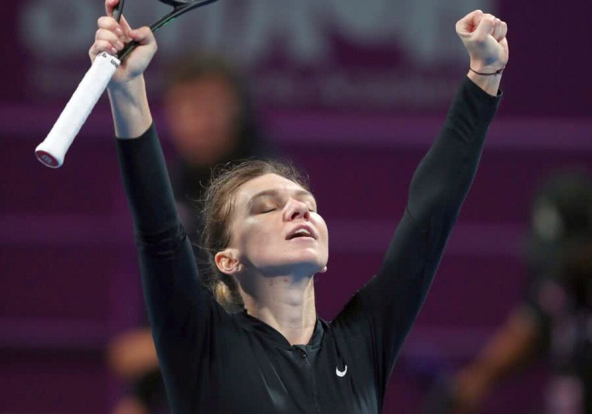 SIMONA HALEP - JULIA GOERGES // VIDEO + FOTO Halep e în semifinale la Doha! Nervi de oțel în tie-break-ul setului secund » Când o înfruntă pe Svitolina