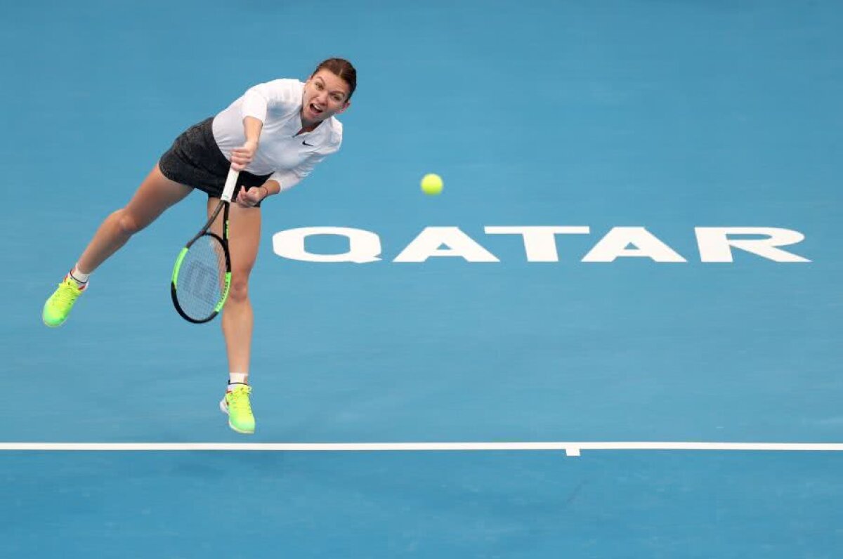 SIMONA HALEP - ELINA SVITOLINA // VIDEO + FOTO Absolut INCREDIBILĂ! Halep revine de la 1-4 în decisiv, o SPULBERĂ pe Svitolina și se califică în finală la Doha