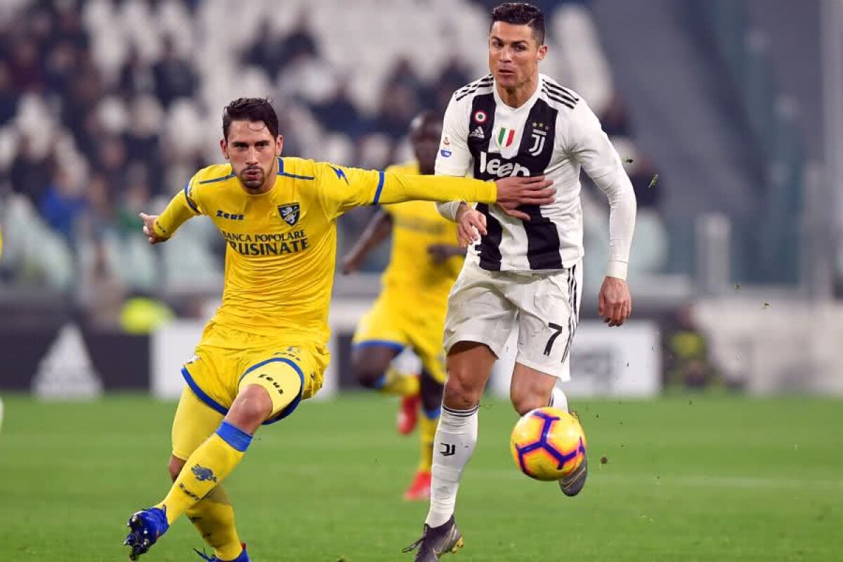 JUVENTUS - FROSINONE 3-0 // VIDEO Campioana Italiei, în marș spre un nou titlu! Victorie categorică pe teren propriu, 3-0 cu Frosinone