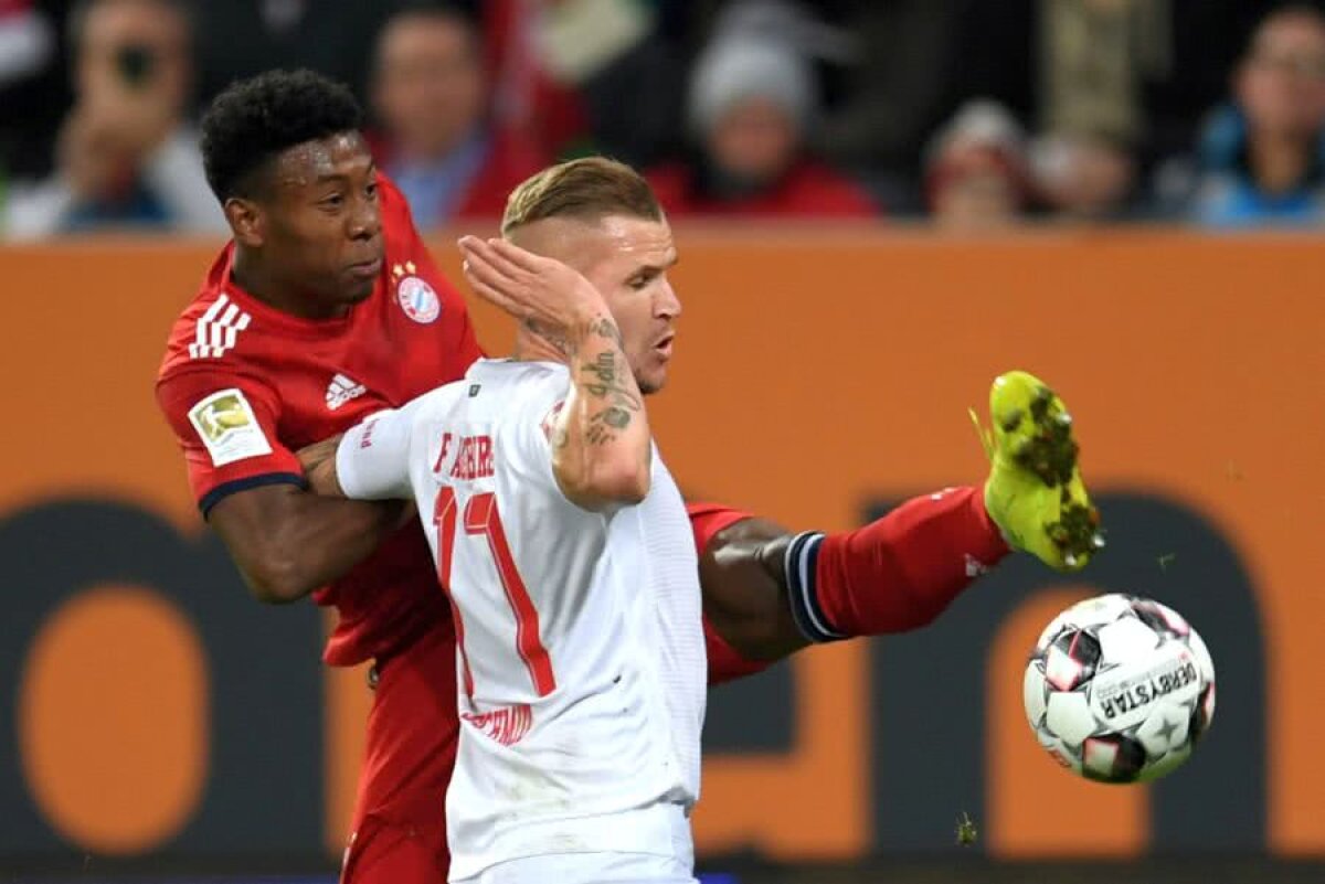 AUGSBURG - BAYERN 2-3 // VIDEO + FOTO „Bavarezii” au fost făcuți KO în 13 secunde, însă au revenit și s-au apropiat de Dortmund!