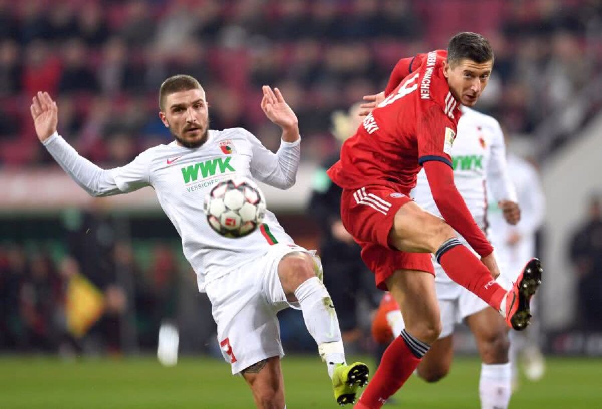 AUGSBURG - BAYERN 2-3 // VIDEO + FOTO „Bavarezii” au fost făcuți KO în 13 secunde, însă au revenit și s-au apropiat de Dortmund!