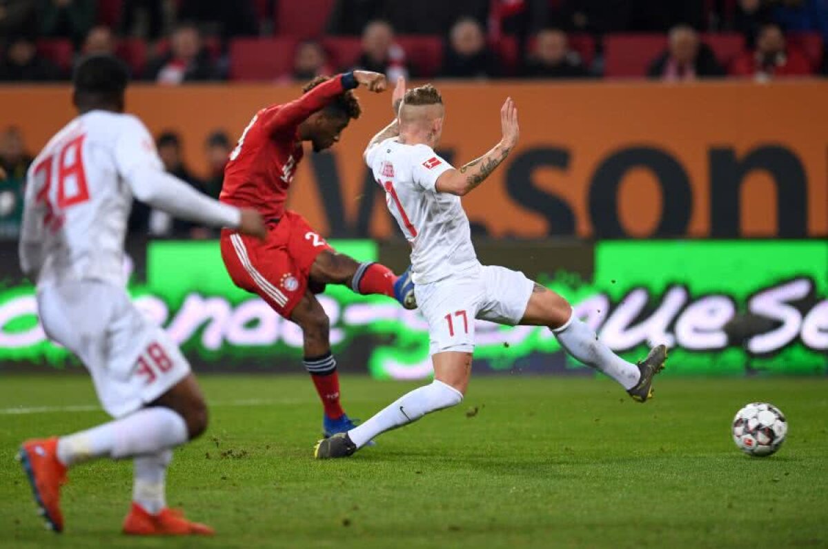 AUGSBURG - BAYERN 2-3 // VIDEO + FOTO „Bavarezii” au fost făcuți KO în 13 secunde, însă au revenit și s-au apropiat de Dortmund!