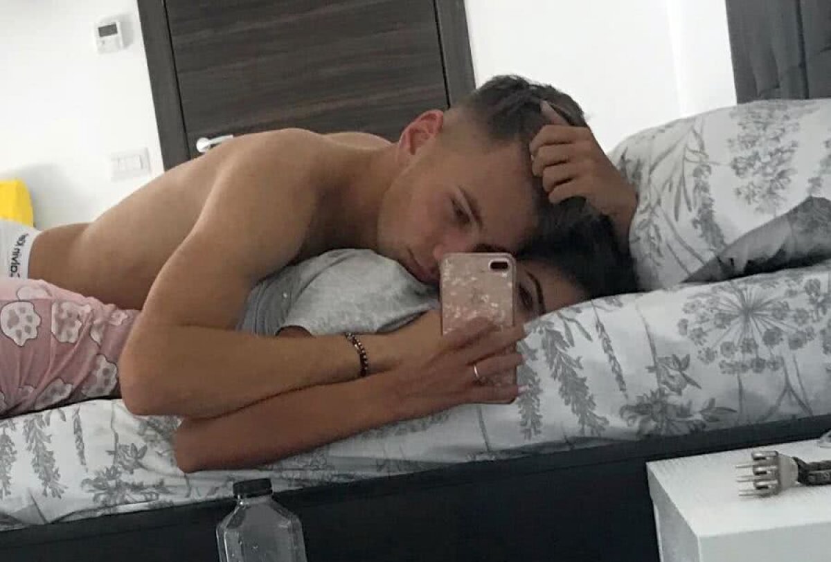 VIDEO + FOTO Ea e motivul căderii lui Drăguș? Puștiul minune al lui Hagi, filmat și fotografiat dezbrăcat în pat cu iubita 