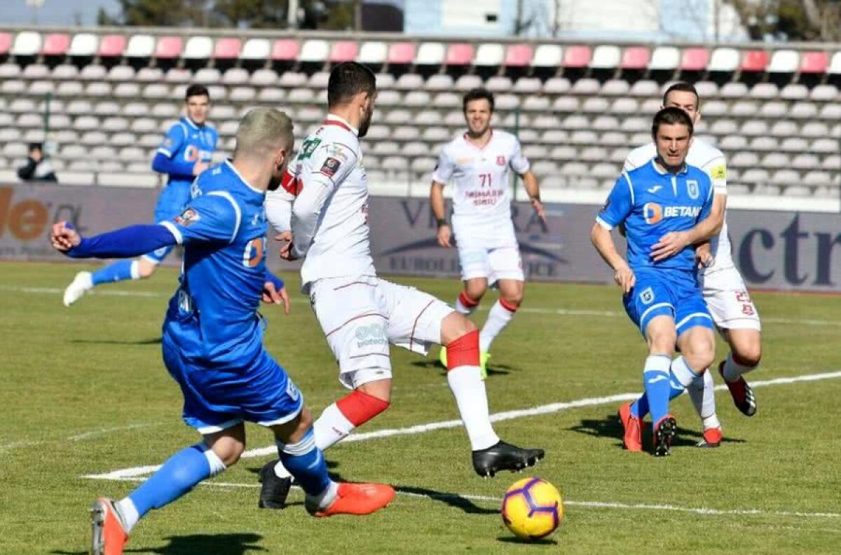 VIDEO + FOTO CSU Craiova urcă pe locul 2! Oltenii s-au impus cu greu, 1-0 cu FC Hermannstadt