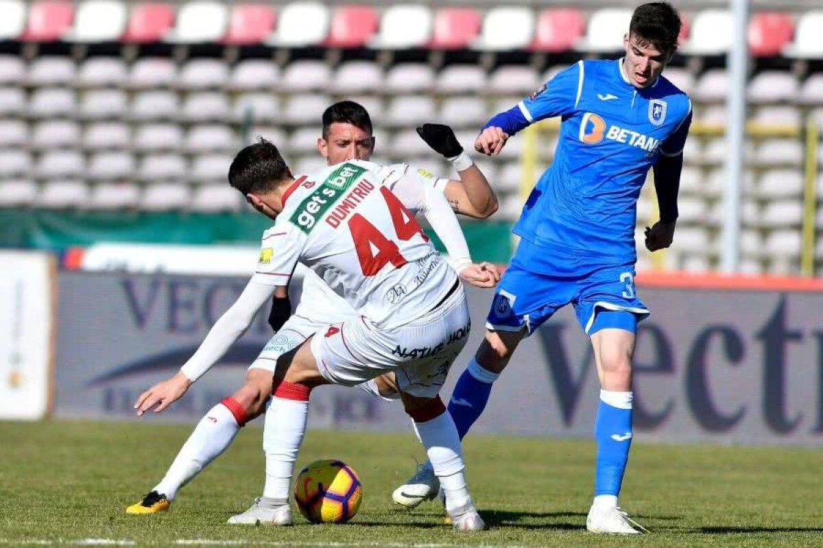 VIDEO + FOTO CSU Craiova urcă pe locul 2! Oltenii s-au impus cu greu, 1-0 cu FC Hermannstadt