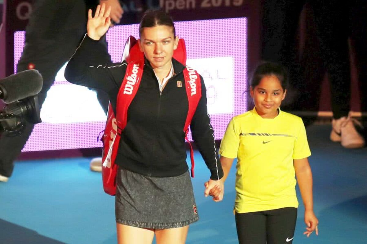 SIMONA HALEP - ELISE MERTENS //FOTO + VIDEO Halep pierde incredibil finala de la Doha cu Elise Mertens, doborâtă de probleme fizice