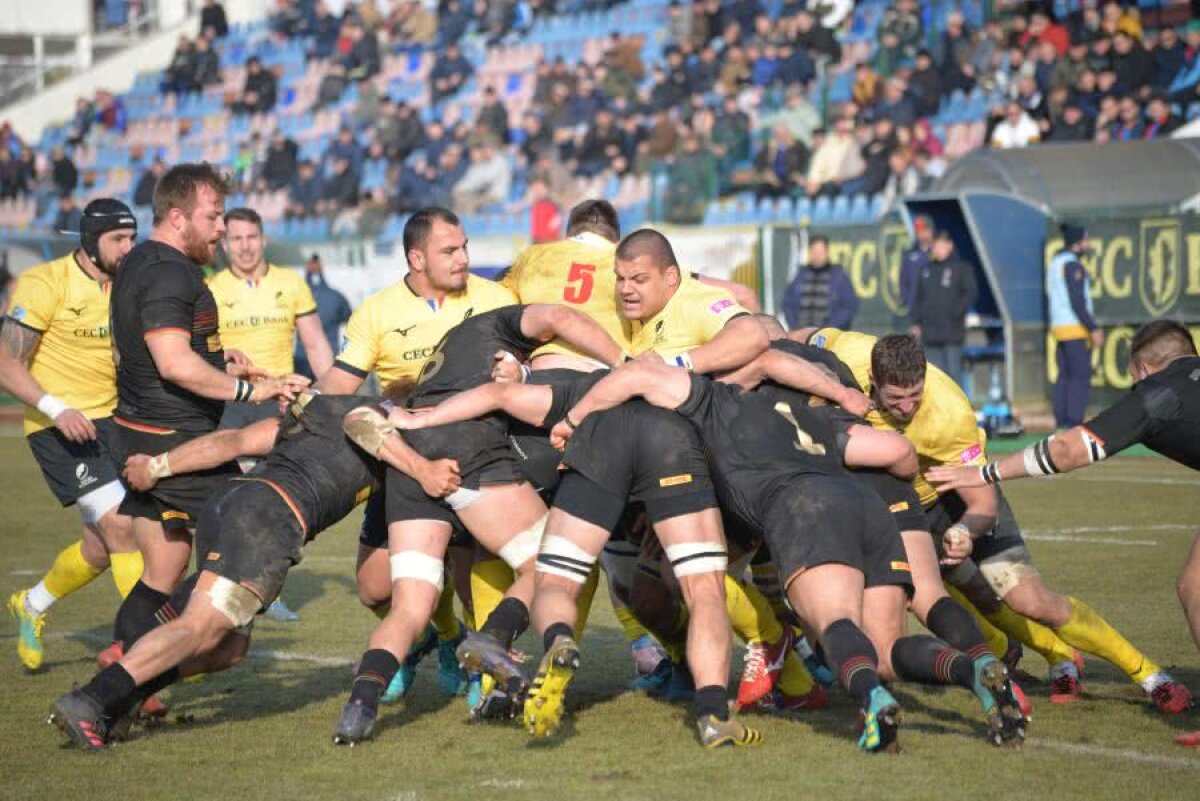 FOTO Victorie fără strălucire » România învinge Germania, 38-10, însă jocul „stejarilor” nu convinge