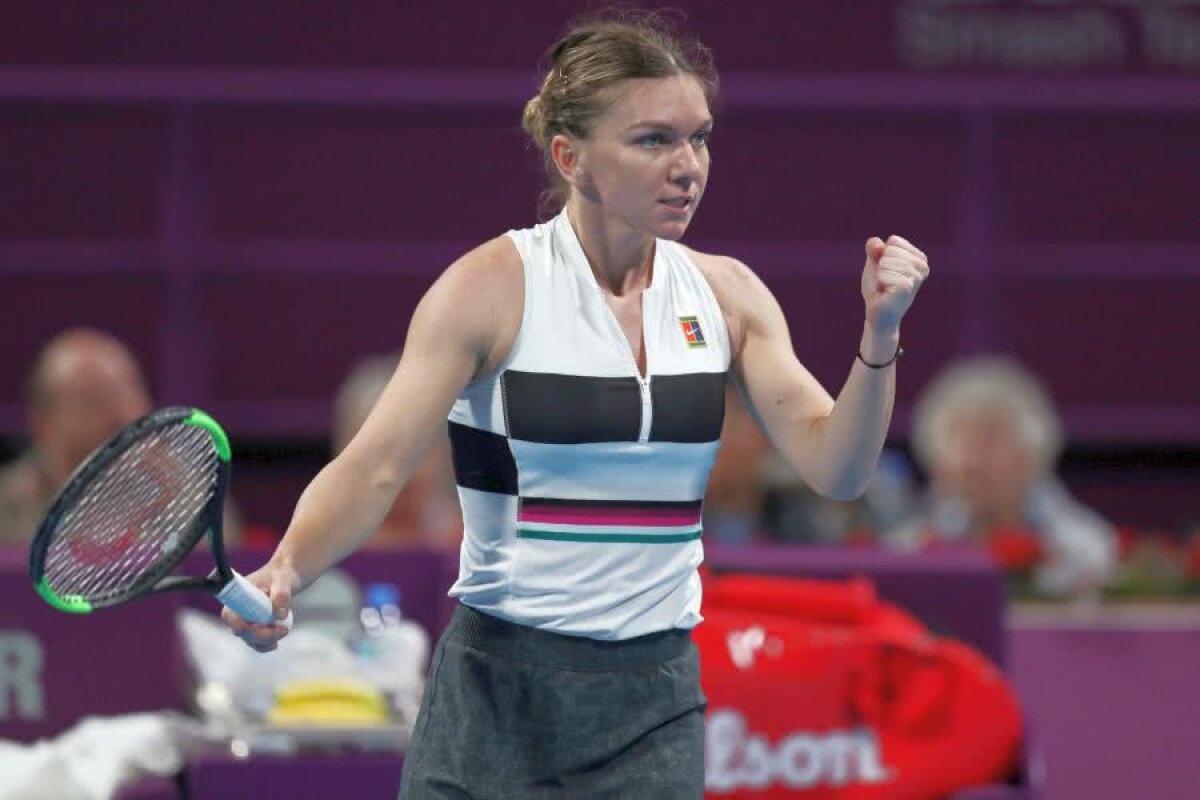 SIMONA HALEP - ELISE MERTENS //FOTO + VIDEO Halep pierde incredibil finala de la Doha cu Elise Mertens, doborâtă de probleme fizice