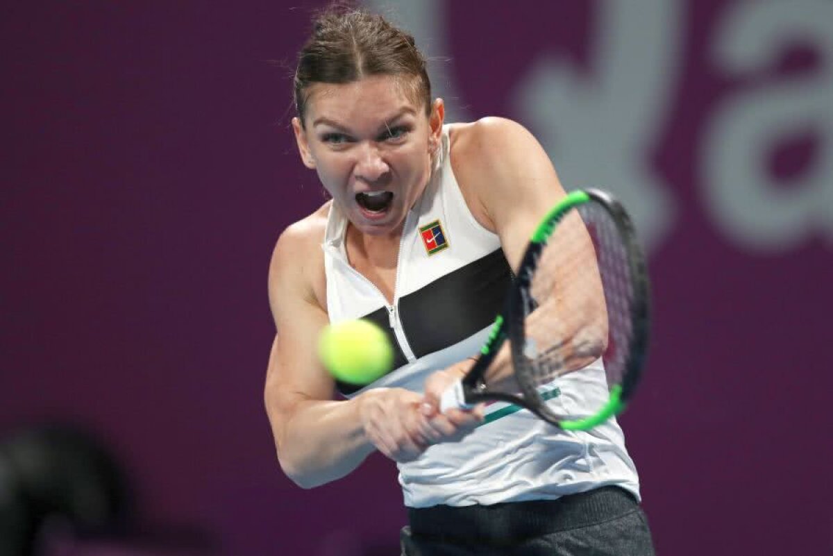 SIMONA HALEP - ELISE MERTENS //FOTO + VIDEO Halep pierde incredibil finala de la Doha cu Elise Mertens, doborâtă de probleme fizice