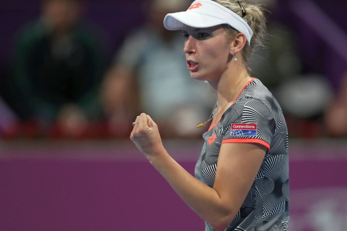 SIMONA HALEP - ELISE MERTENS //FOTO + VIDEO Halep pierde incredibil finala de la Doha cu Elise Mertens, doborâtă de probleme fizice