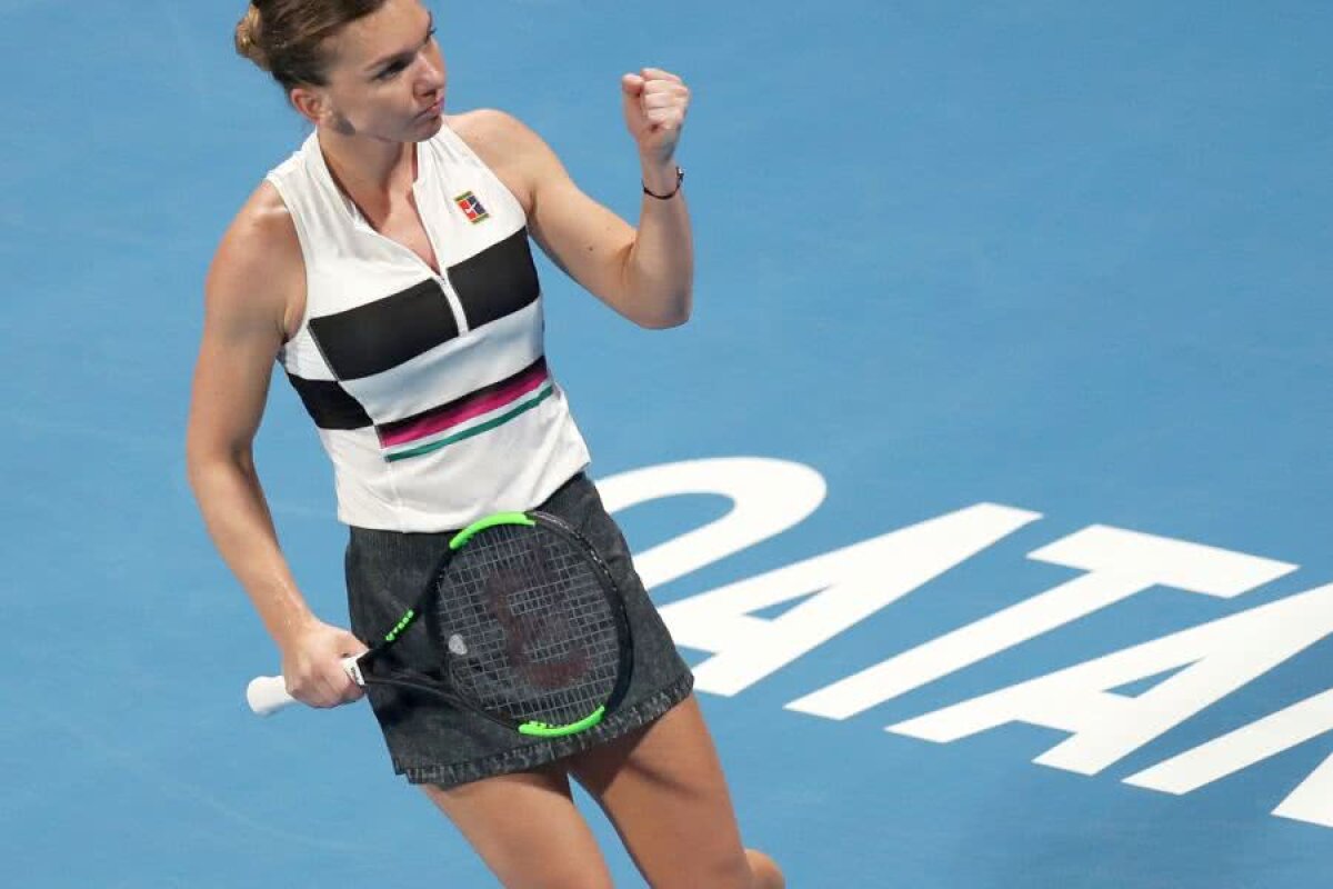 SIMONA HALEP - ELISE MERTENS //FOTO + VIDEO Halep pierde incredibil finala de la Doha cu Elise Mertens, doborâtă de probleme fizice