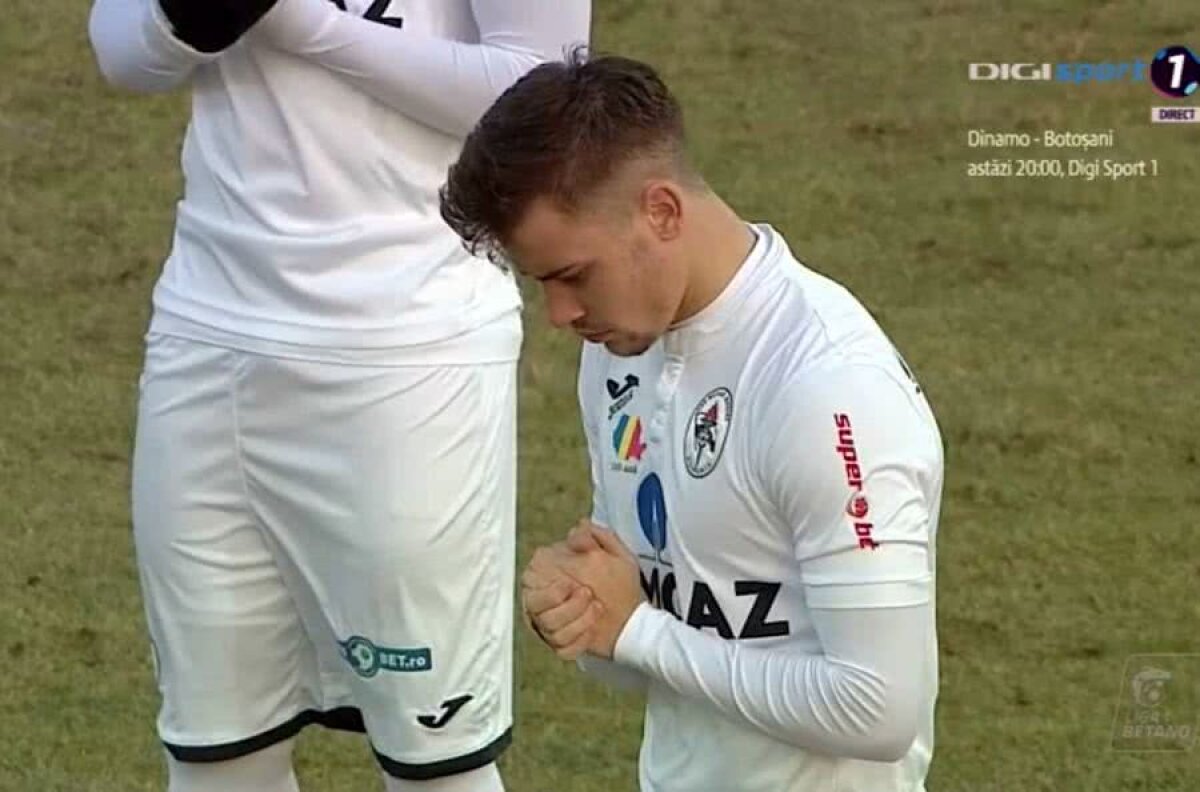 Gaz Metan - Sepsi a început cu imnul României » Cum au reacționat jucătorii celor două echipe