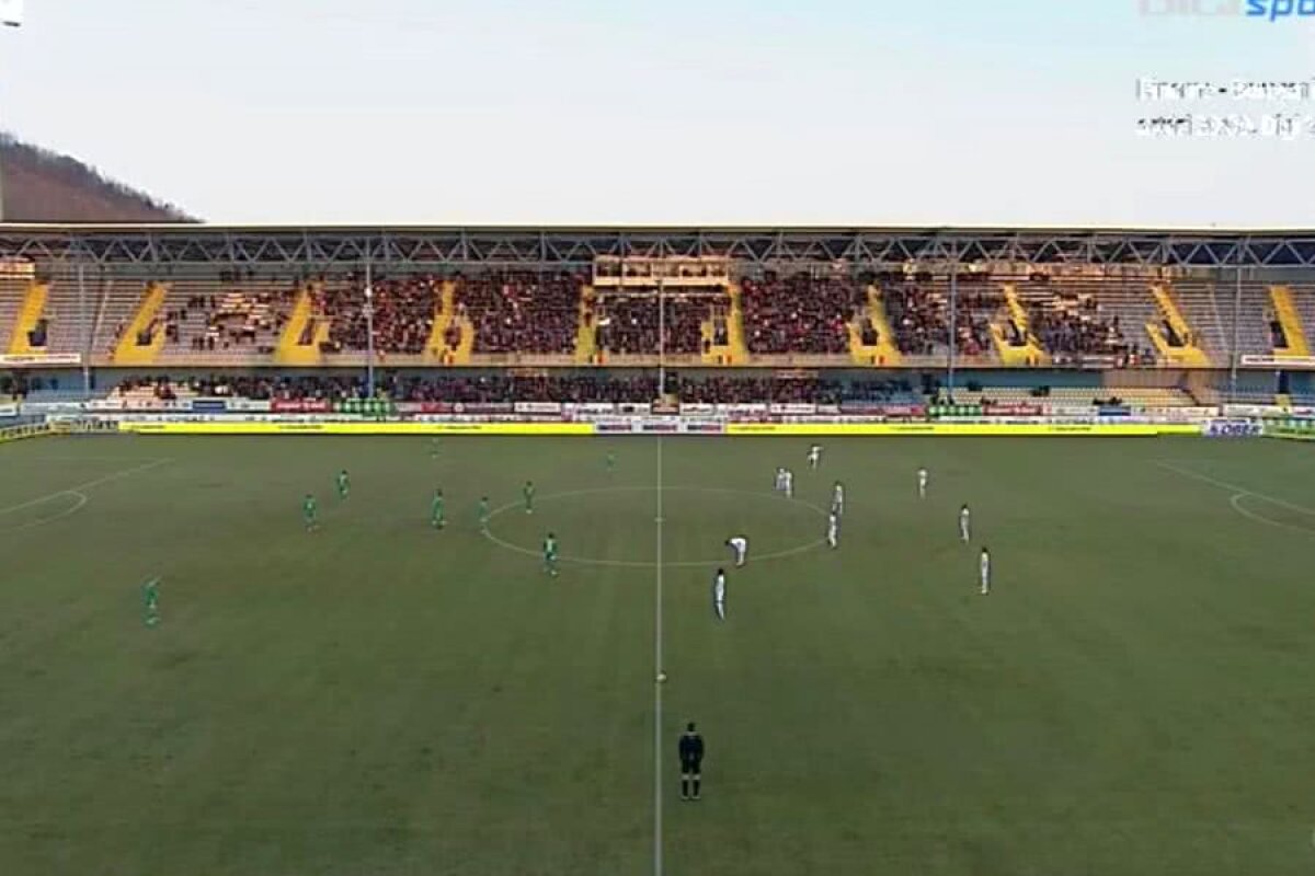 Gaz Metan - Sepsi a început cu imnul României » Cum au reacționat jucătorii celor două echipe