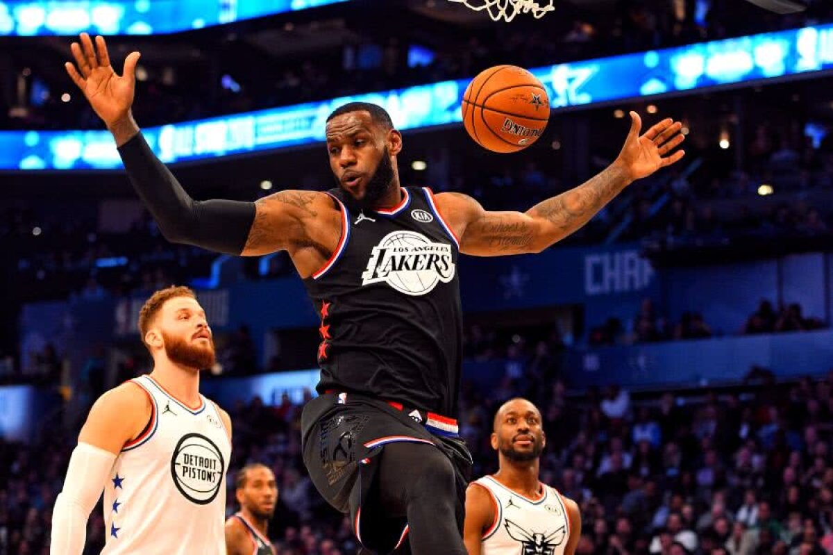 NBA ALL STAR GAME // VIDEO+FOTO Ploaie de 3 puncte » Echipa lui LeBron James se impune pentru al doilea an la rând, după o revenire spectaculoasă