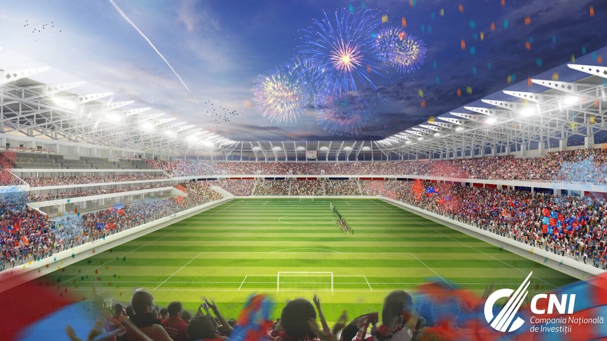 EURO 2020 // VIDEO+FOTO Ultimele detalii » Cum va arăta noul stadion Ghencea + informații despre Dinamo, Rapid și Arcul de Triumf