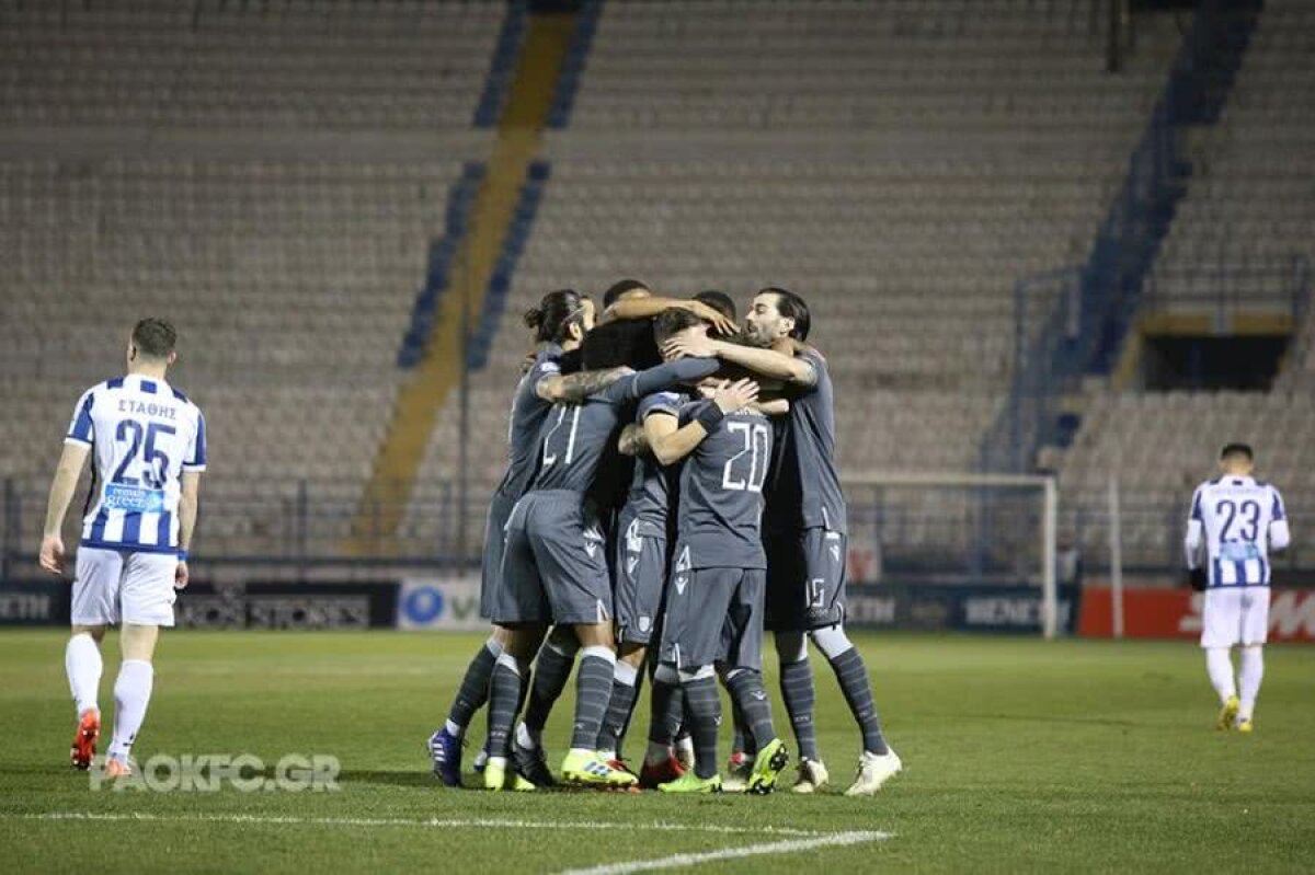Smyrnis - PAOK Salonic 1-5 // VIDEO + FOTO Răzvan Lucescu defilează în drumul spre titlu în Grecia!