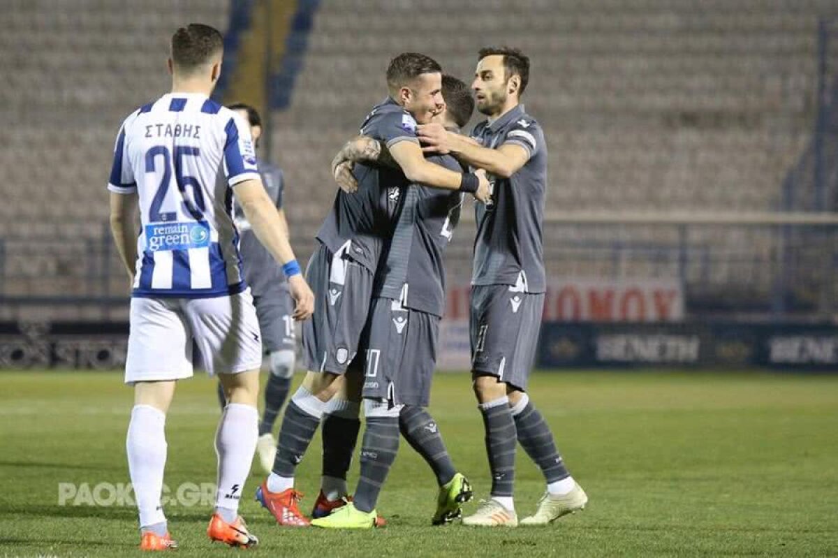 Smyrnis - PAOK Salonic 1-5 // VIDEO + FOTO Răzvan Lucescu defilează în drumul spre titlu în Grecia!