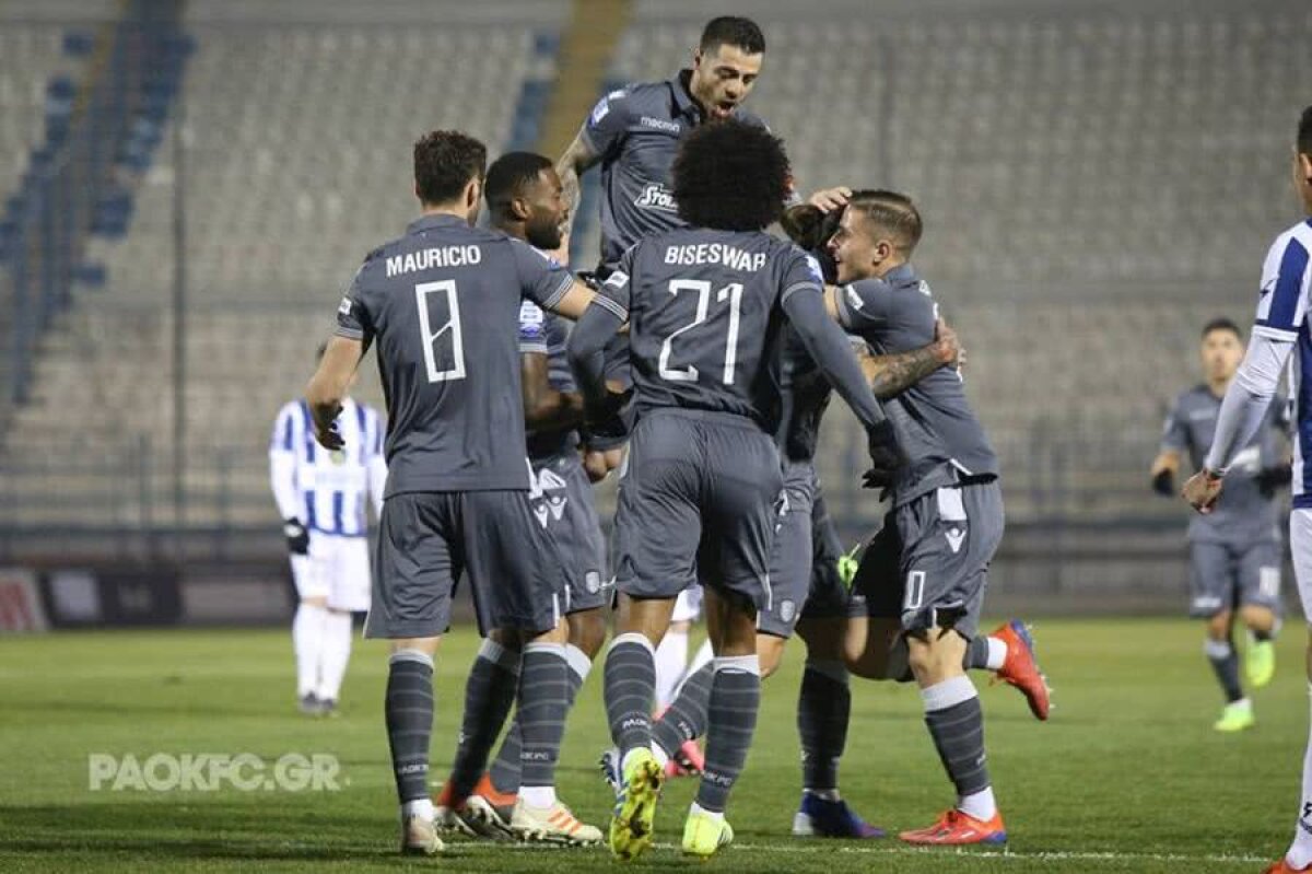 Smyrnis - PAOK Salonic 1-5 // VIDEO + FOTO Răzvan Lucescu defilează în drumul spre titlu în Grecia!