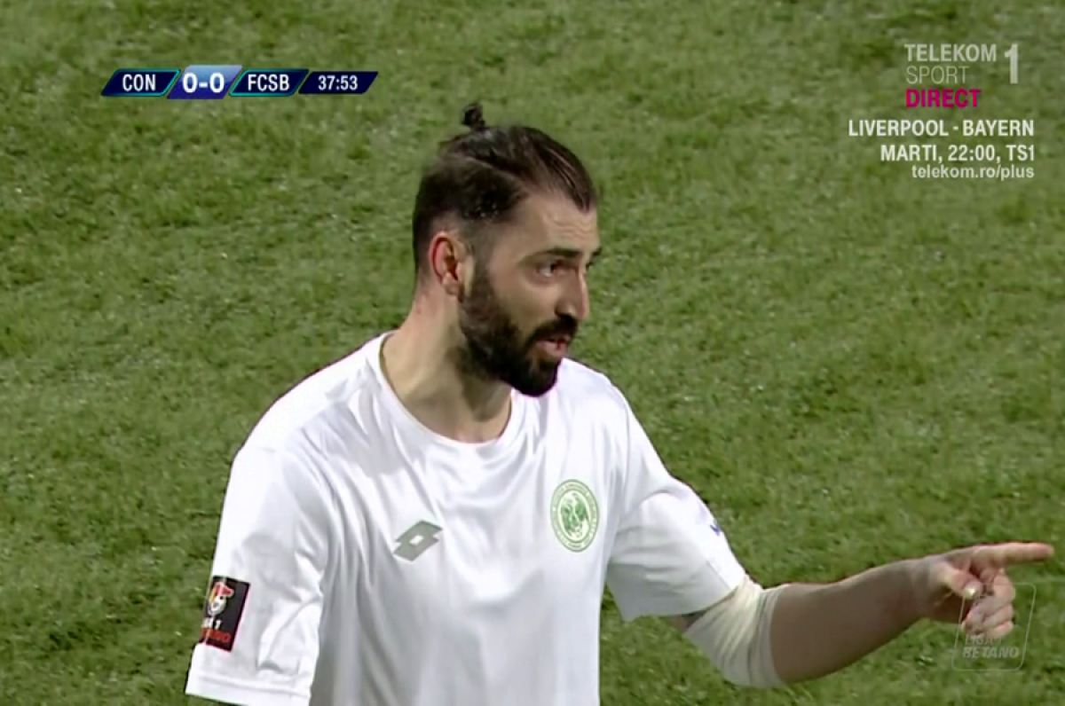 CONCORDIA CHIAJNA - FCSB // Ropotan, intrare dură în prima repriză! E corectă decizia luată de „centralul” Adrian Cojocaru?