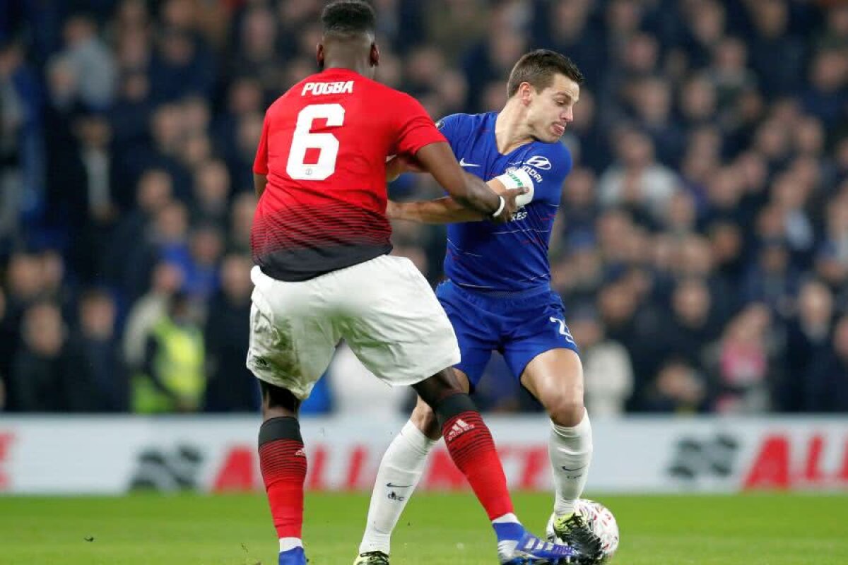 CHELSEA - MANCHESTER UNITED // GALERIE FOTO United câștigă derby-ul cu Chelsea și avansează în sferturile FA Cup