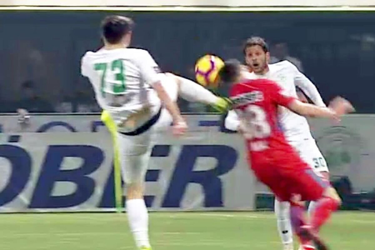 CONCORDIA - FCSB 0-0 // FOTO + VIDEO FCSB, dezavantajată la Chiajna! Roș-albaștrii ar fi trebuit să primească penalty: verdictul tranșant al lui Cristi Balaj