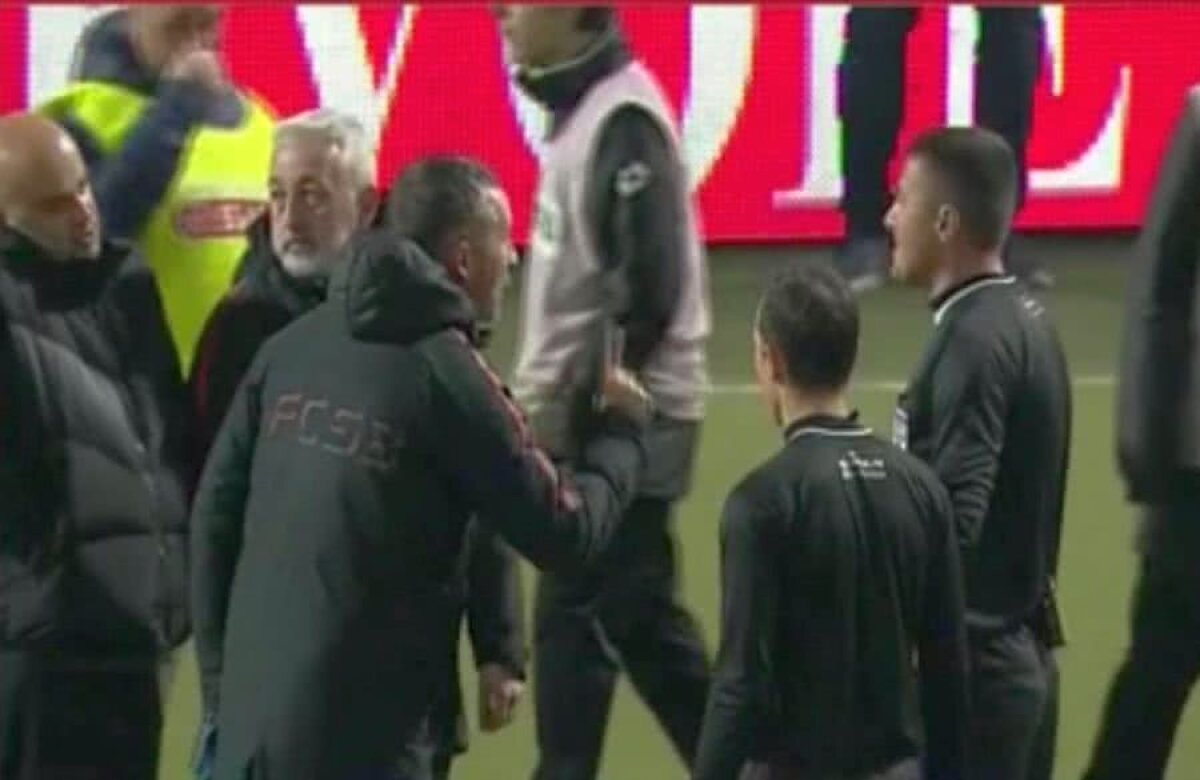 CONCORDIA - FCSB 0-0 // GALERIE FOTO + VIDEO Mihai Stoica, dezlănțuit la finalul meciului: s-a năpustit asupra arbitrului Adrian Cojocaru