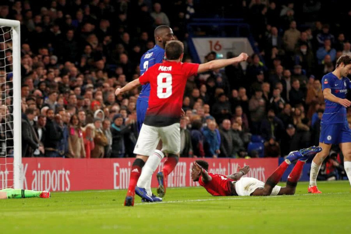 CHELSEA - MANCHESTER UNITED // GALERIE FOTO United câștigă derby-ul cu Chelsea și avansează în sferturile FA Cup